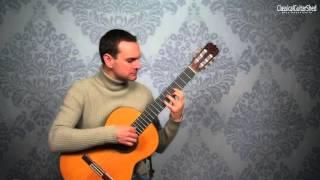 Adelita, by Francisco Tarrega, for classical guitar: full course