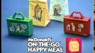 McDonald's Happy Meal Lunch Box 80s Commercial (1988)