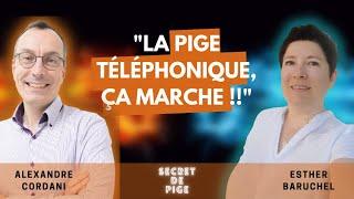 La PIGE TÉLÉPHONIQUE , ça marche !!!  - Esther Baruchel