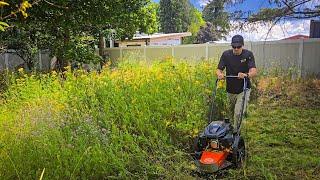 DR Pro XL Trimmer VS CRAZY Tall GRASS | Will It Handle It?