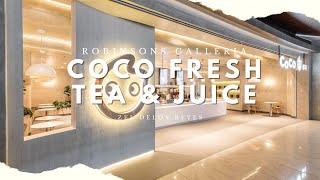 Coco Fresh Tea & Juice- The Coziest Cafe