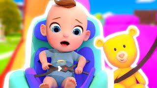 Car Safety Tips Buckle Up Song  |  CocoBerry Nursery Rhymes and Kids Songs