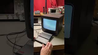 Retro computing time on the Sinclair ZX81 with CRT TV