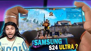 SAMSUNG S24 ULTRA UNBOXING AND HANDCAM  SETTINGS ️ HUD + SENSI + DPI [FREE FIRE HIGHLIGHTS] 