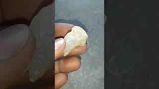 Rough crystal natural Jem's found  #mountain