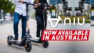 NIU Electric Kick Scooters NOW AVAILABLE IN AUSTRALIA | The World's #1 Electric Scooter Company