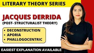 Most Important Terms of Derrida || English Literature - Sunaina Jethani