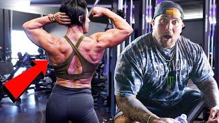 DANA LYNN BAILEY TOOK CONTROL OF MY BACK WORKOUT!