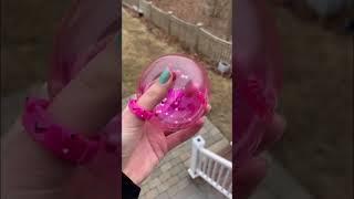 I Made a PINK ONLY VIRAL NANO BALLOON Fidget! 🫧*satisfying nano tape bubble ASMR*