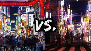 Kamurocho vs. Kabukicho | Like a Dragon Comparison Series