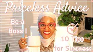 10 Tips for Success  Priceless Advice for Entreprenuers & Small Business Owners to Boss Up in 2024!
