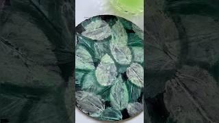 3D Leaf Painting #painting #leaf #acrylic painting #botanical #leafart