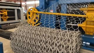 Automatic gabion wire mesh machine production line/Автоматическая сетчатая сетчатая машина Gabion