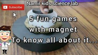 5 fun experiments with magnets to know al about it... #magnet namir kids science lab