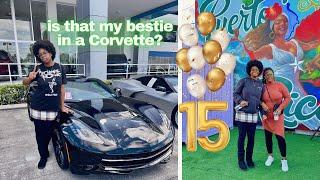 Munchkin turned 15 in Miami and Went on a Corvette Shopping Spree