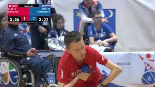 Zagreb World Boccia Challenger 10.04.2024 2404 Marco Dispaltro  - 2406  Martin Strehársky  (BC4)
