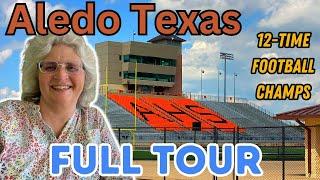 Top Fort Worth Suburb | Aledo Tour | Aledo TX Football Champs | Living in Aledo Texas  | Wendy Mema