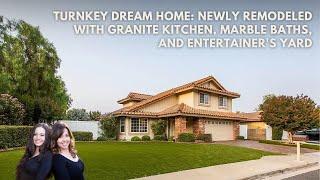 Turnkey Dream Home: Newly Remodeled with Granite Kitchen, Marble Baths, and Entertainer's Yard