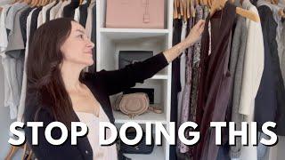 3 Mistakes That Make Putting Together Outfits Hard