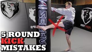 5 Common Muay Thai Roundhouse Mistakes: Perfect Your Kick