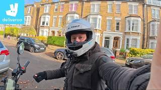 Delivering Food in Central London - UberEats & Deliveroo Rider POV