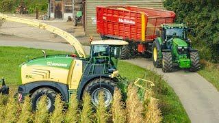 Mais 2024 | Krone BiG X 630 | 2x John Deere 6215R + Schuitemaker | Nikkels