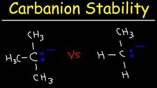 Carbanion Stability