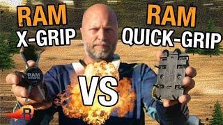 RAM X-GRIP VS RAM QUICK GRIP | Motorcycle Phone Mounts