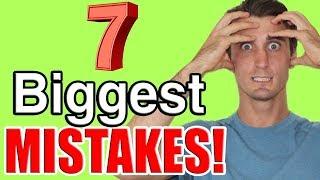 7 Biggest Mistakes Ecommerce, Shopify and Drop shipping Store Owners Make