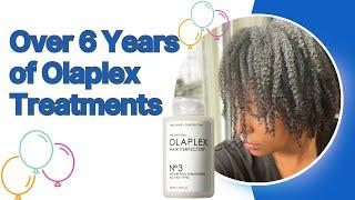 TRIED & TRUE OLAPLEX APPLICATION ON MY TYPE 4 HAIR ‼️#4chair #naturalhair