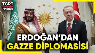 Cumhurbaşkanı Erdoğan Suudi Arabistan Prensi ile Görüştü: Görüşmenin Gündemi Gazze'ydi! - TGRT Haber