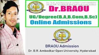 Dr.B.R.AmbedkarOpenUniversity | Admissions & Tuition Fee's & Exam Fee's Details | #ByVenkatesh