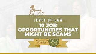 Looking for a New Job? 10 Jobs and Business Opportunities that Might be a Scam (2020)