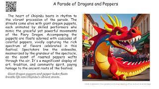 Happy Festival of Peppers: A Fiery Celebration||Learn English through Holidays||Festival of Peppers#