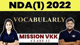 NDA VOCABULARY || VOCABULARY FOR NDA 1 2022 || NDA ENGLISH PREPARATION 2022 ||