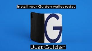 How to download and install the Gulden wallet.