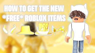 HOW TO GET THE NEW *FREE* ITEMS ON ROBLOX!