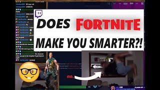 Does Fortnite Make You Smarter! MdudeW Twitch VOD