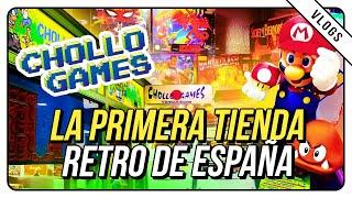 Visitamos CHOLLO GAMES, la tienda RETRO MÁS MÍTICA de ESPAÑA. Vlog Chollo Games Madrid 2024