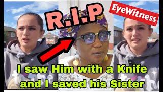 BREAKING: EYEWITNESS WHO SAVED SISTERS OF THE GUY WHO K!LLED HIS MOTHER IN UK SPEAKS