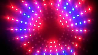 8 x 24 Circle Led pixel ( partial video) #pixel #ledpixel #ws2811 led #teztech pixel led