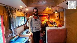 Vanlife mitten in Berlin - Musiktherapeut Petros lebt seit 4 Jahren im Auto