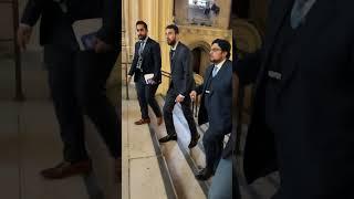 London: Shaykh Hammad Mustafa Al-Madani Al-Qadri visiting Westminster, Parliament UK.