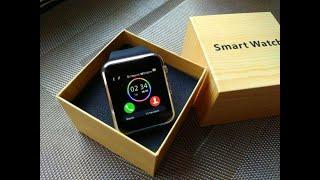 ОБЗОР Smart Watch A1 умные смарт часы под sim-карту + micro-sd, со звонком