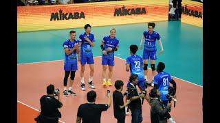 Highlight : ซันโทรี่ซันเบิดส์ VS โอซาก้า บลูเทออน japan Volleyball Asia Tour in Thailand 2024