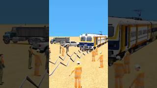 RISKY BUMPY RAILROAD TRACKS RAILWORK  #shorts #train