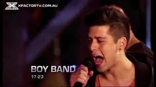 The X Factor AU 2013 - Boy Band - I Kissed a Girl