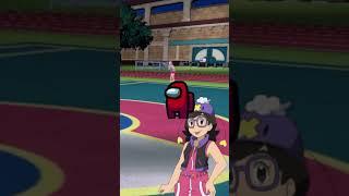 Silly Drifloon vs Infamous Trainer #gaming #pokemon #pokemonscarletandviolet #amongus