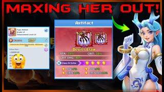 Maxing out Porcelina Part 3! Huge Changes coming to Hero Clash soon!
