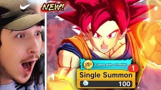 Summoning on the FIRST EVER Banner in Dragon Ball Legends!!